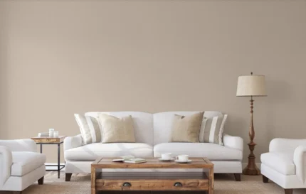 Beige Embossed Wallpaper – Fabric-Like Warmth (3701-3)